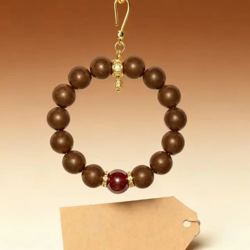 Spiritual Focal Cinnabar Bead Positive Energy Bracelet