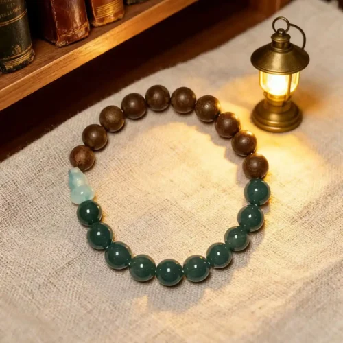 Spiritual Green Jade Serenity Inner Peace Bracelet